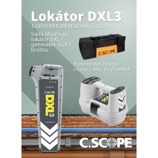 Detektor ing. sítí C.Scope DXL3 a generátor SGA3-set